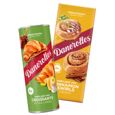 Danerolles super croissants of cinnamon swirls